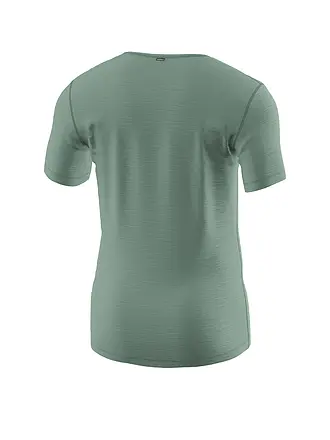 LÖFFLER | Camiseta interior ligera de merino para hombre | olive